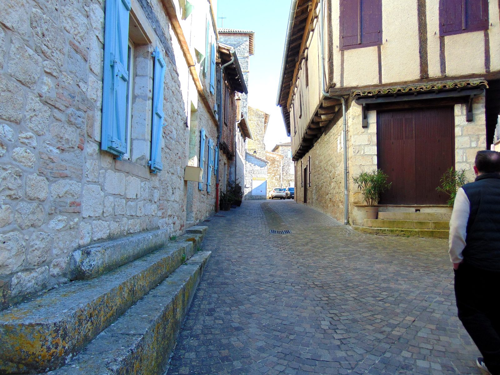 Ruelle médiévale de Castelnau-de-Montmiral